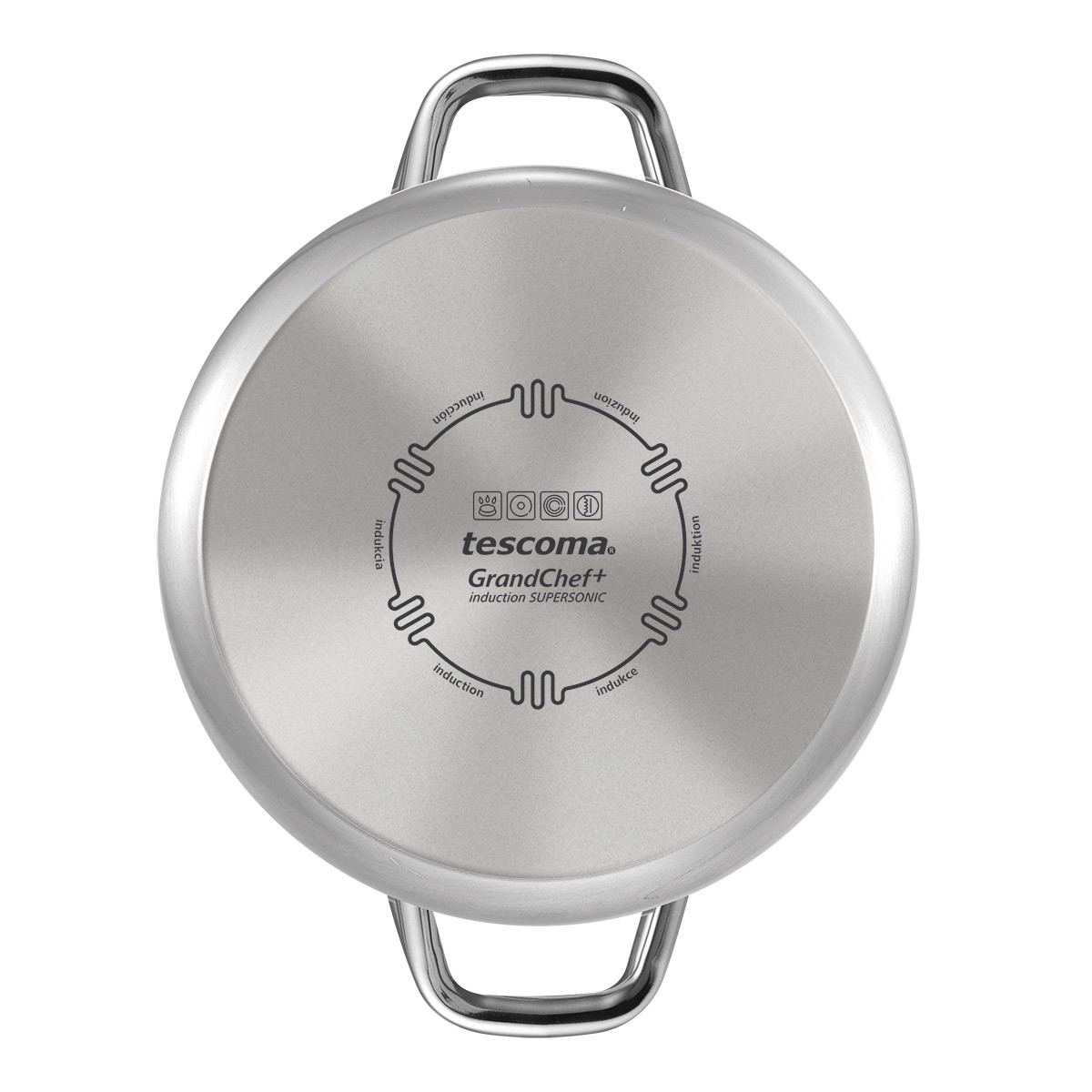 Tescoma GrandCHEF Bratpfanne ø 24 Cm, Tief, Mit 2 Griffen – Aus Hochwertigem Material, Langlebig