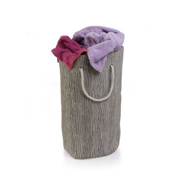 Torba na pranie FANCY HOME, kremowa (zdjęcie 5)