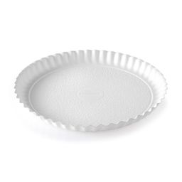 Tray DELÍCIA ø 34 cm, white, 2 pcs