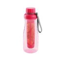 Trinkflasche mit Fruchteinsatz myDRINK 0.7 l, rosa
