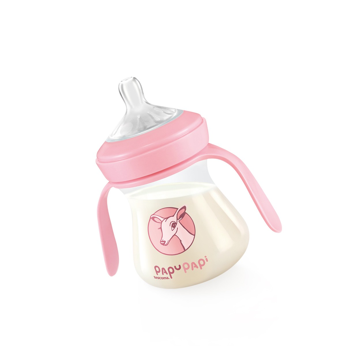 Trinkflasche PAPU PAPI 150 ml, rosa