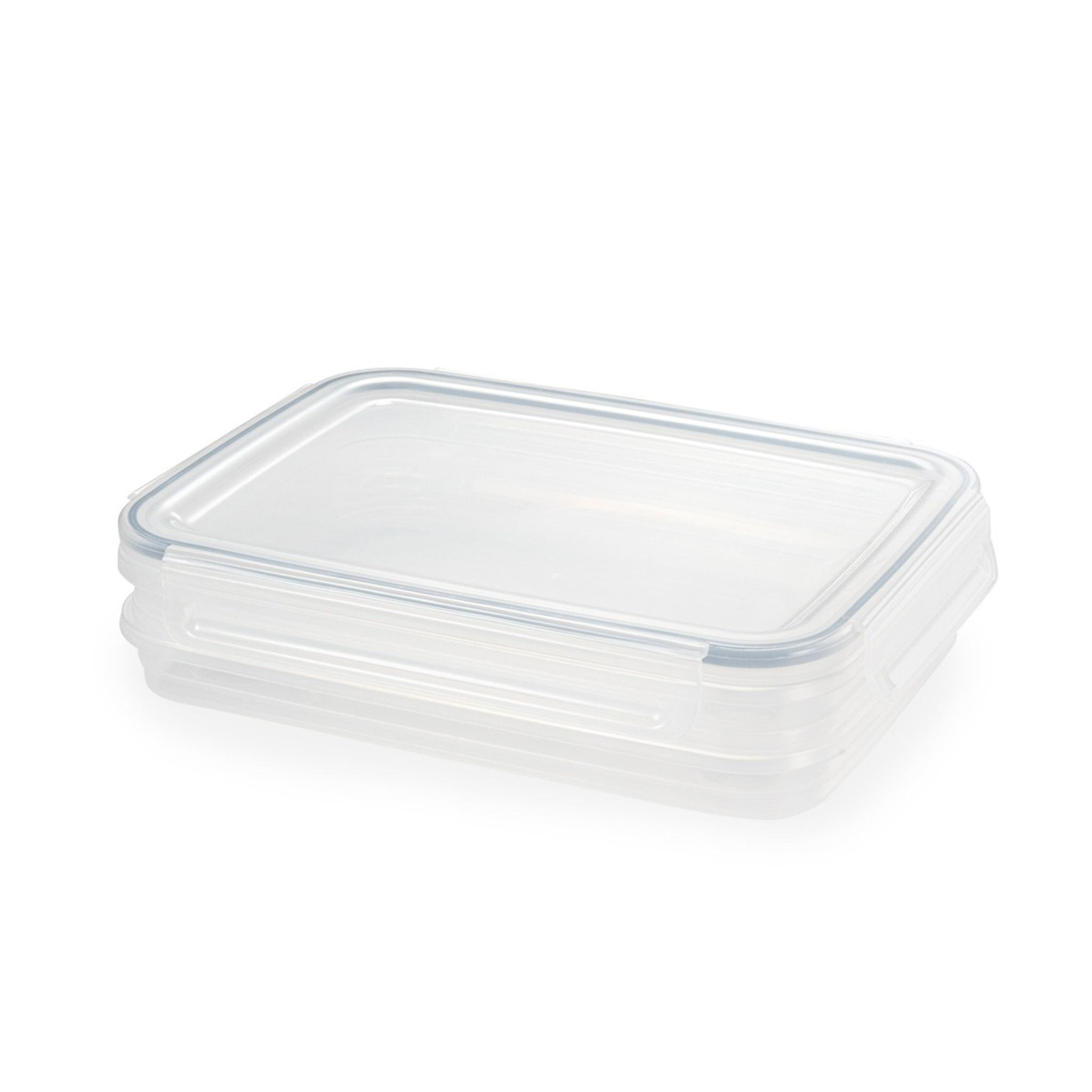 Two-tier container FRESHBOX 1.0 l, rectangular