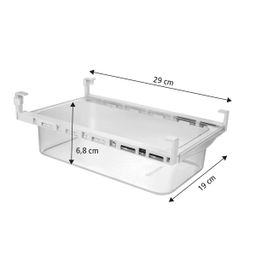 Universal drawer FlexiSPACE, 290 x 190 mm, deep