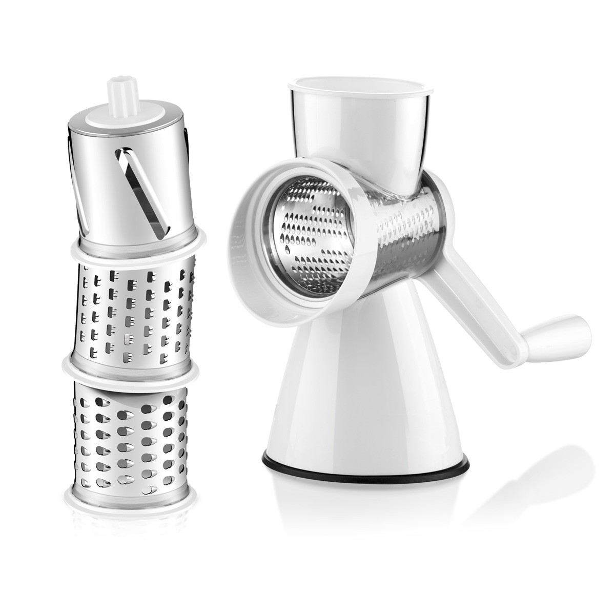 Universelle Reibemaschine HANDY, 4 Trommeln