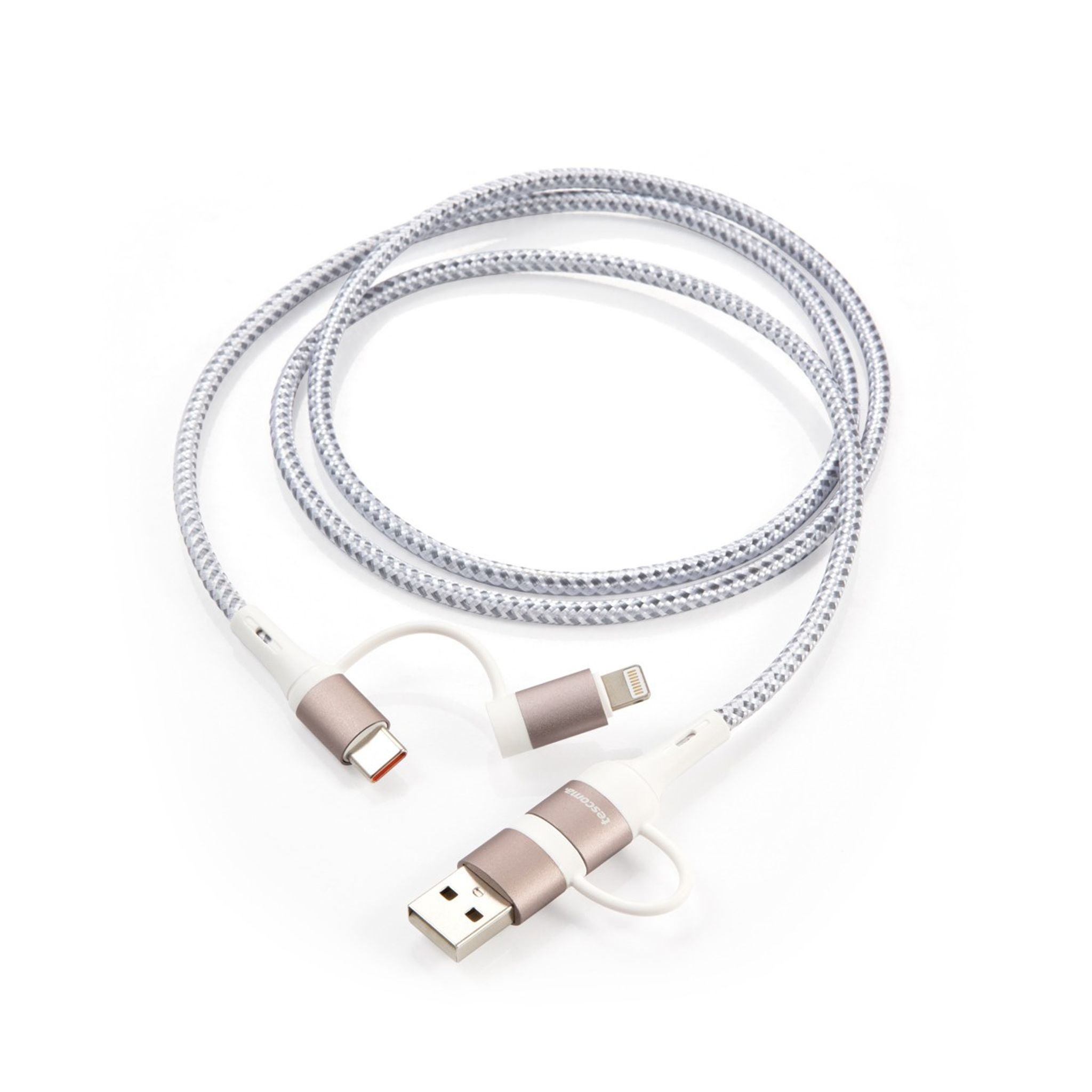 Obrázek Univerzální rychlonabíjecí USB kabel ACCURA 120 cm