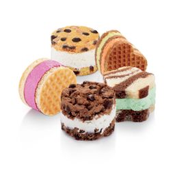 Utensilio para sándwich de helado BAMBINI, 3 pzs