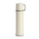 Vacuum flask with cup CONSTANT CREAM 1.0 l, stainless steel
