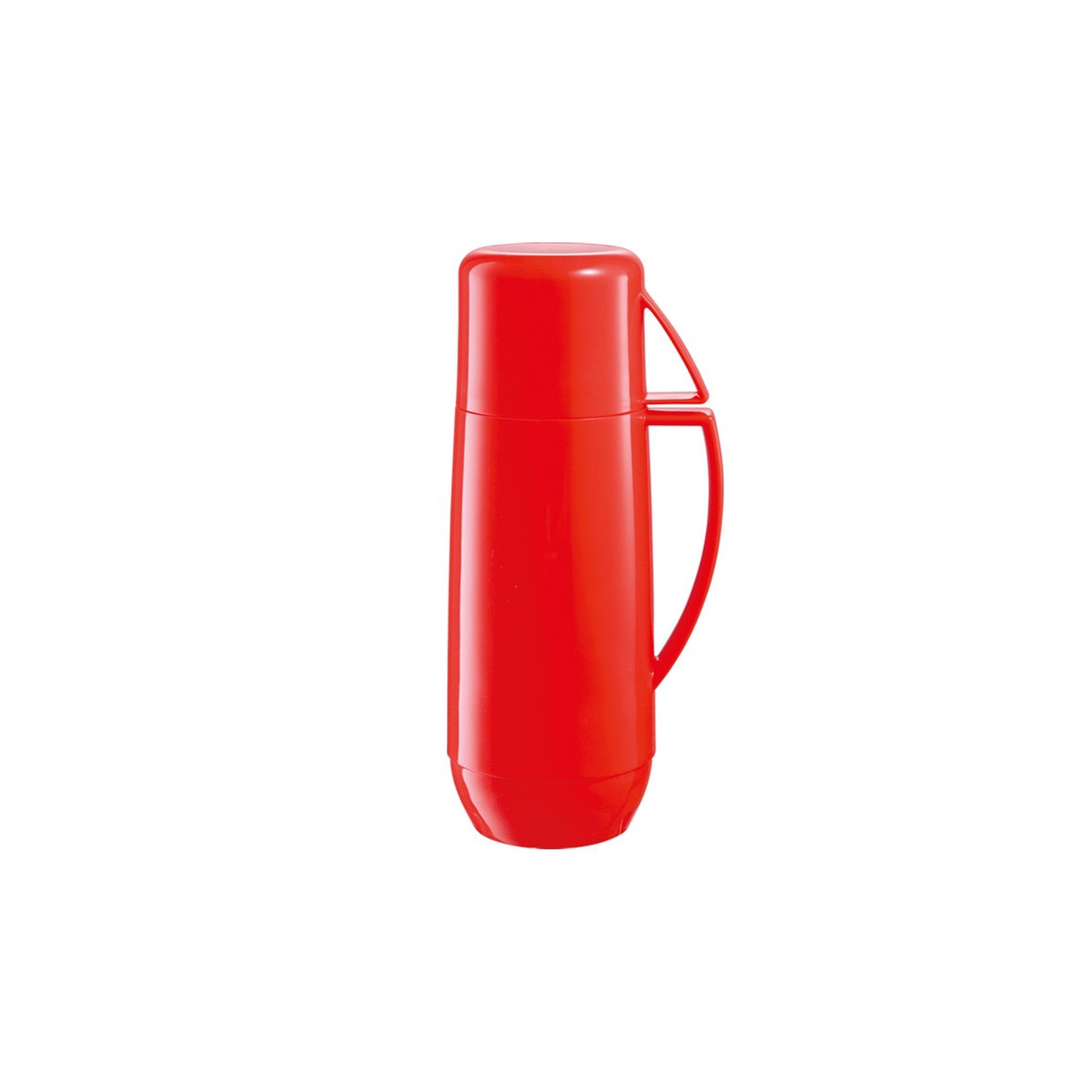 Vacuum flask with cup FAMILY COLORI 0.15 l, red