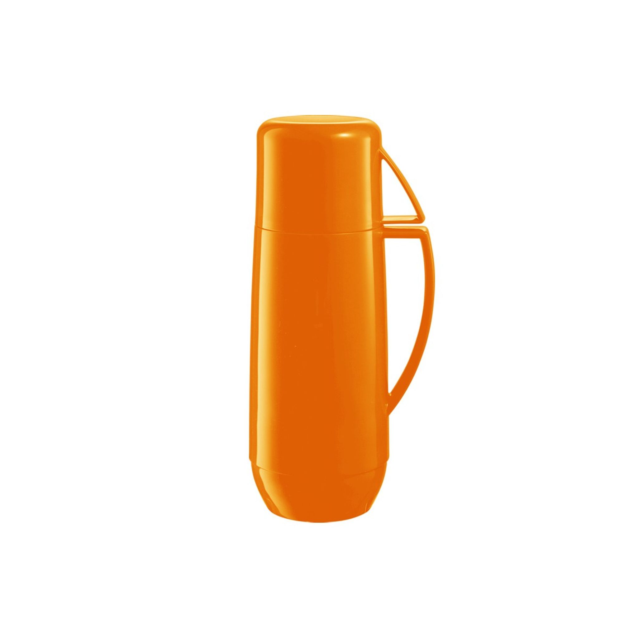Vacuum flask with cup FAMILY COLORI 0.3 l, orange