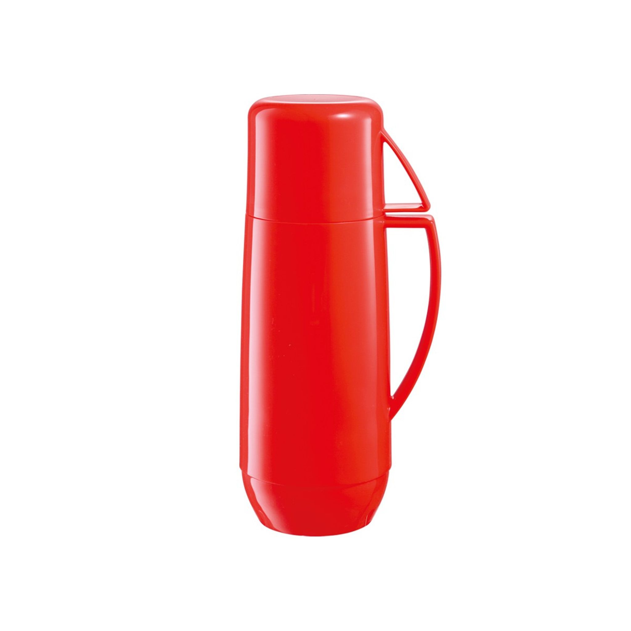 Vacuum flask with cup FAMILY COLORI 0.5 l, red