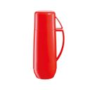 Vacuum flask with cup FAMILY COLORI 0.75 l, red