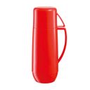 Vacuum flask with cup FAMILY COLORI 1.0 l, red