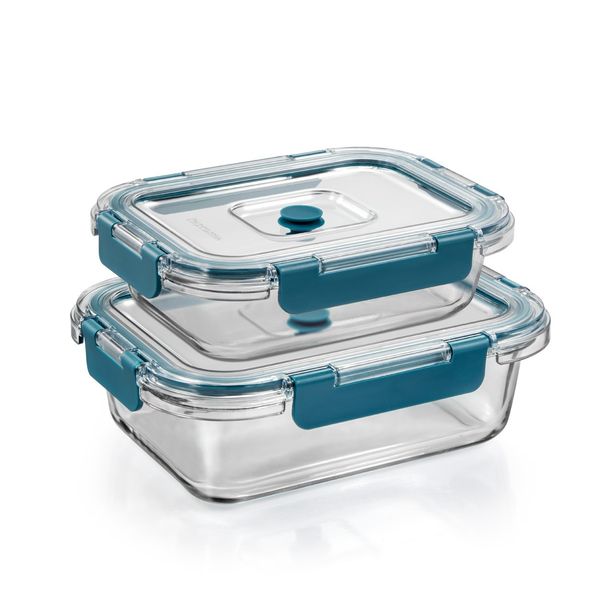 Vakuová dóza skleněná 4FOOD 1,0 l (obrázek 7)