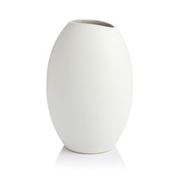 Vase FANCY HOME Stones 23 cm, white