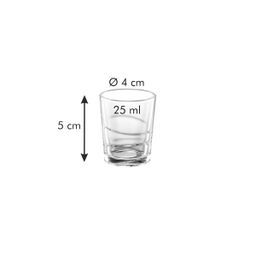 Vaso chupito myDRINK 25 ml, 6 pzs