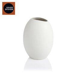 Vaso FANCY HOME Stones 17 cm, bianco