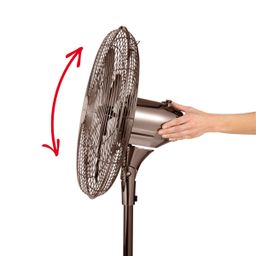 Immagine di Ventilatore a piantana FANCY HOME ø 40 cm, antracite