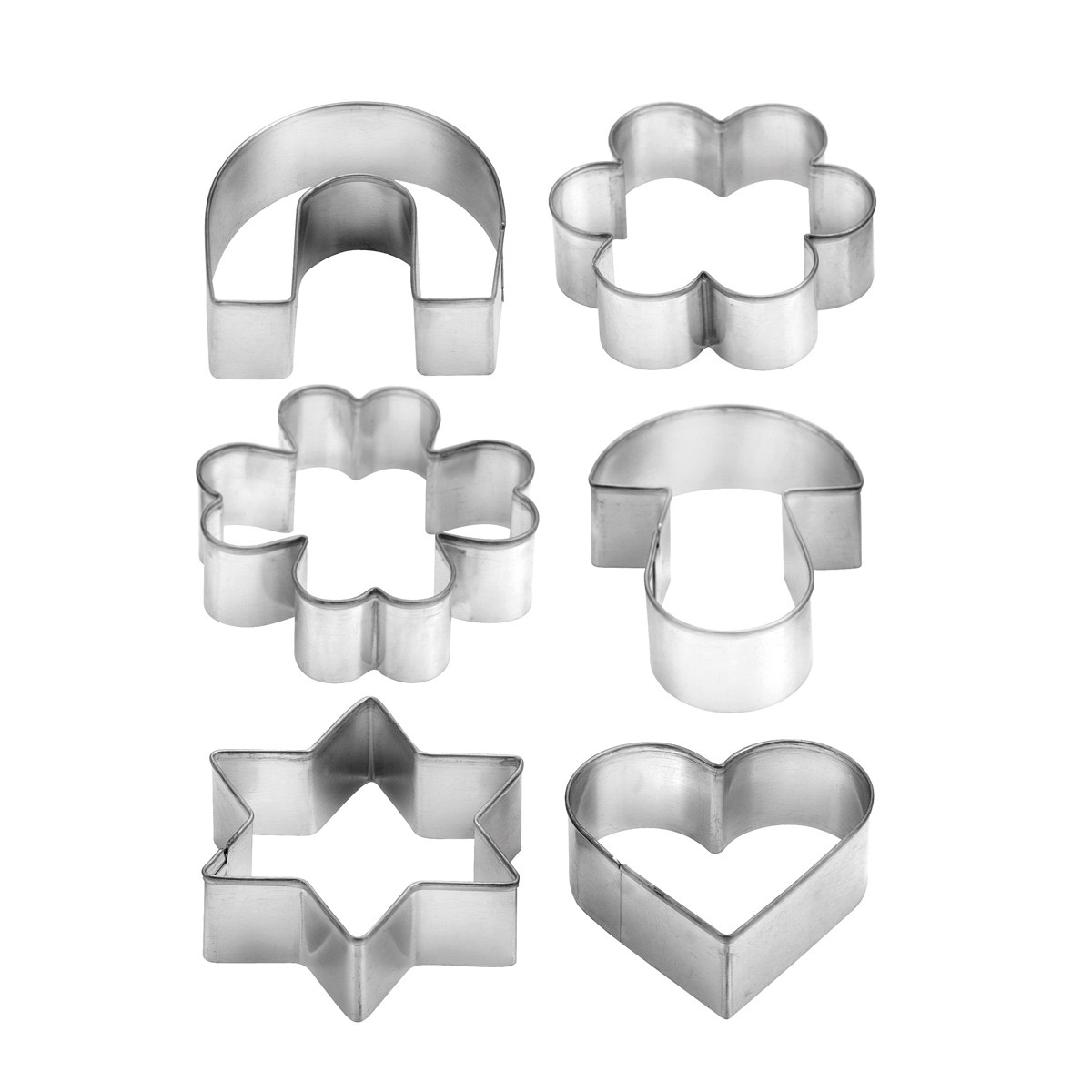 Vykrajovátka na kroužku DELÍCIA, 6 ks