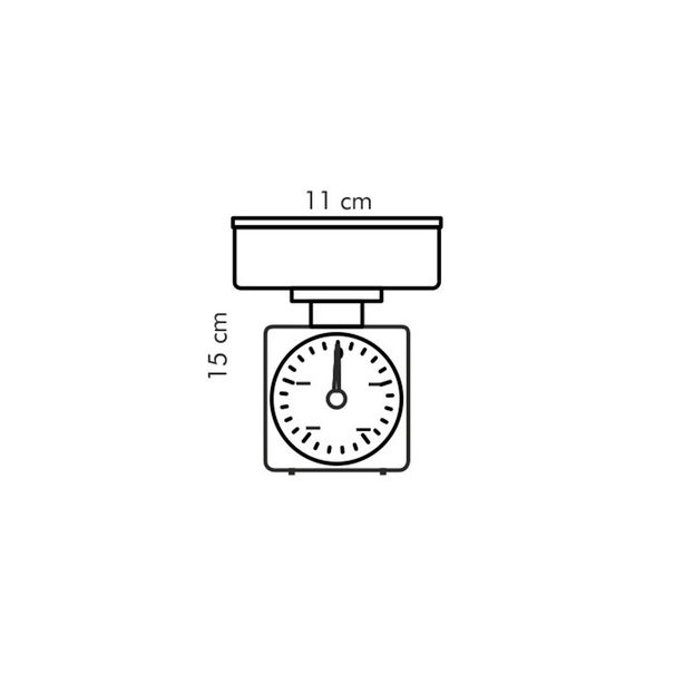 Waga kuchenna ACCURA 0.5 kg (zdjęcie 3)