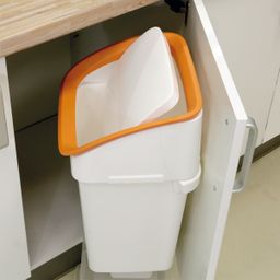 Wall-mounted holder for dustbin CLEAN KIT 21 l