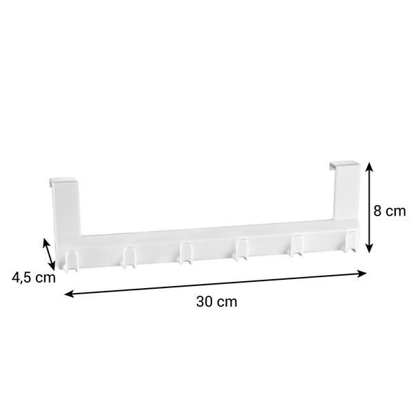 Wieszak z haczykami FlexiSPACE 30 cm (zdjęcie 4)