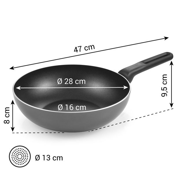 Wok BRAVA ø 28 cm (zdjęcie 3)