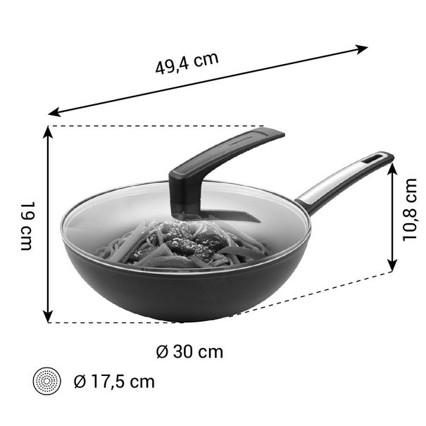 Wok i-PREMIUM ø 30 cm, s poklicí (obrázek 8)