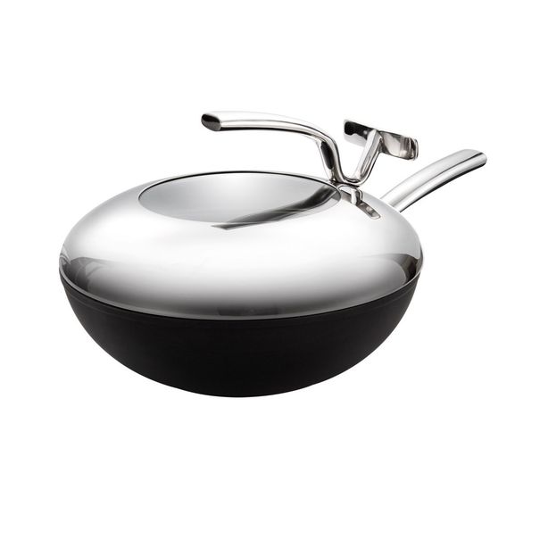 Wok PRESIDENT ø 30 cm, mit Deckel