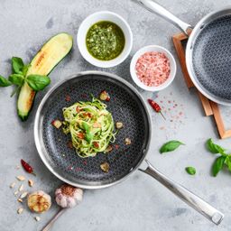 Wok SteelCRAFT ø 28 cm, mit Deckel