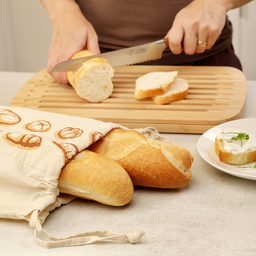 Worek do przechowywania pieczywa 4FOOD 50x35 cm