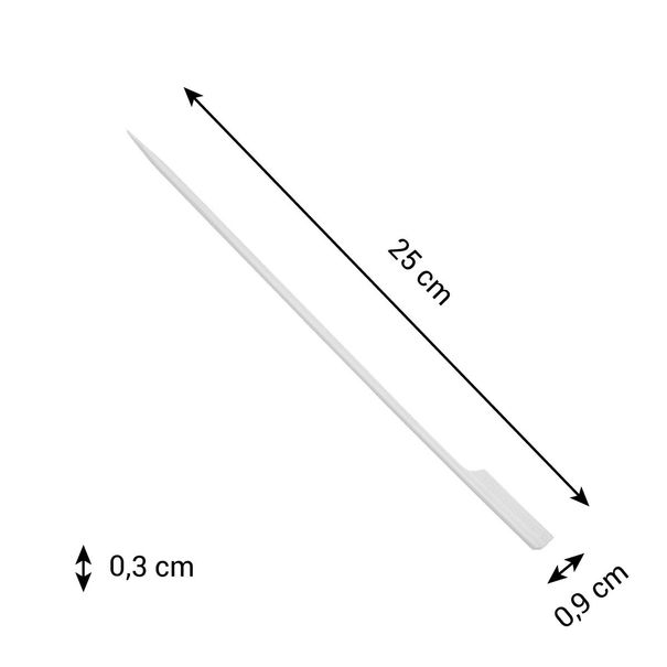 Wykałaczki bambusowe PRESTO 25 cm, 50 szt. (zdjęcie 3)