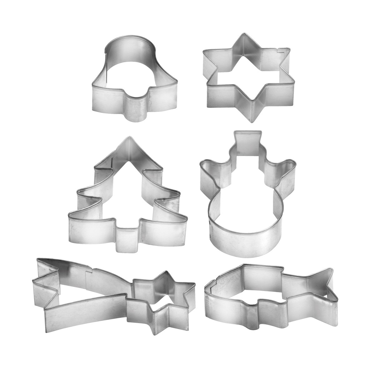 Фото - Форма для випічки й запікання TESCOMA Wykrawacze bożonarodzeniowe na krążku DELÍCIA, 6szt. 