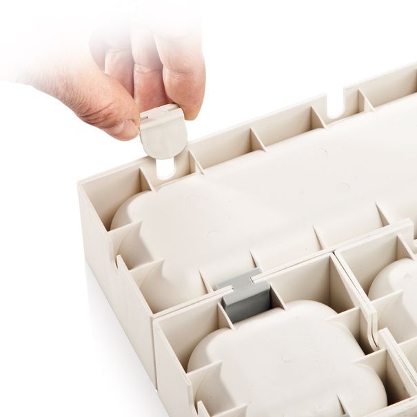 Zamienne łączniki i nóżki FlexiSPACE, 8+8 szt. (zdjęcie 3)