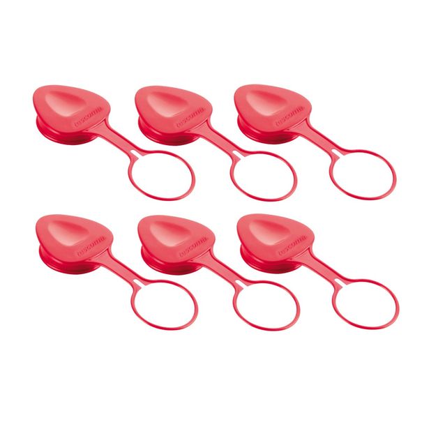 Zamknięcie do butelek plastikowe PRESTO, 6 szt.
