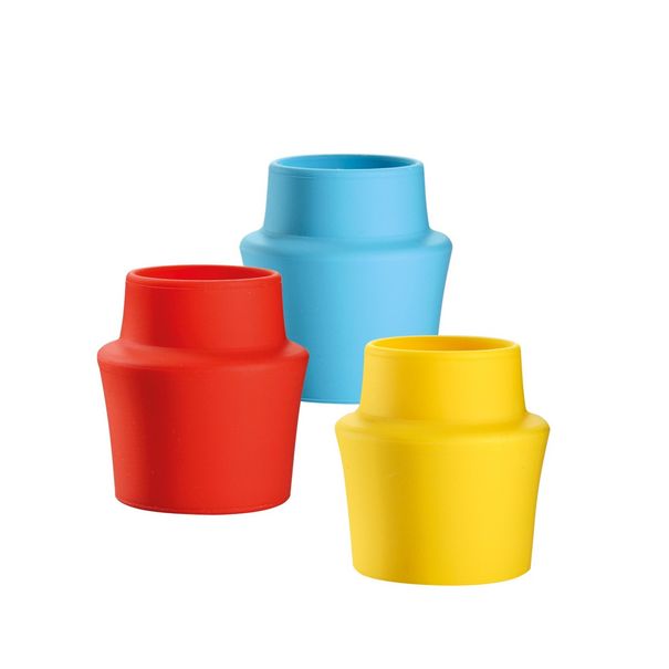 Zamknięcie do butelek silikonowe PRESTO, 3 szt.