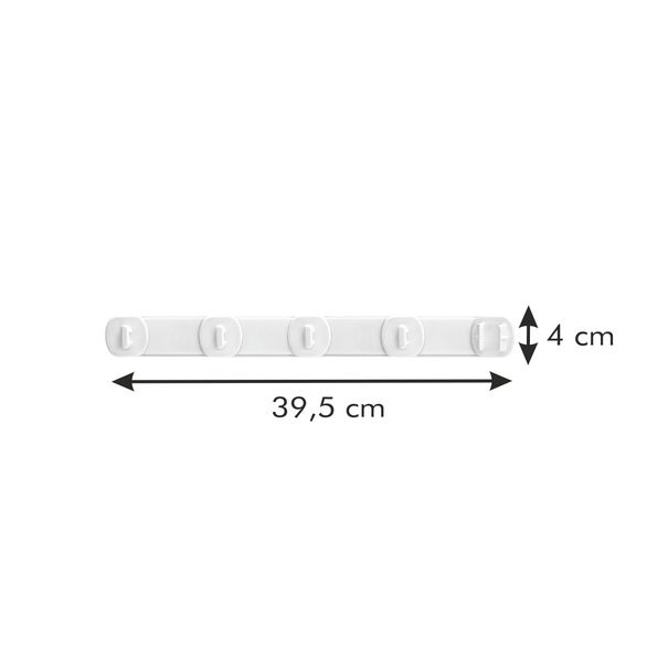 Závěsná lišta ProfiMATE, 4 háčky a úchytka (obrázek 4)