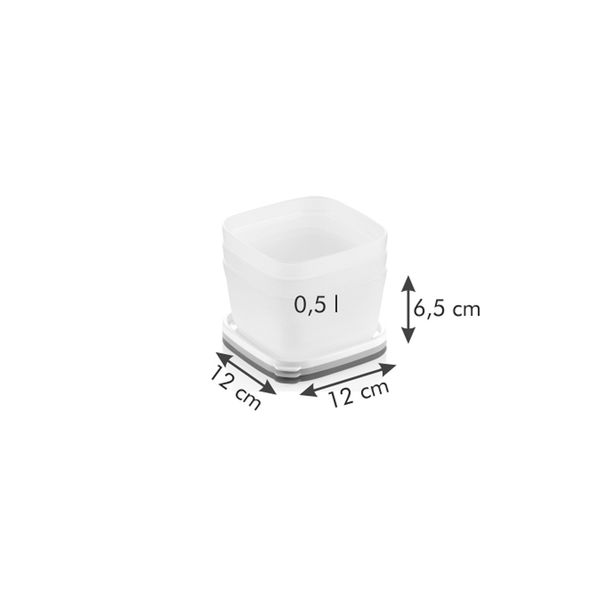Zdravé dózy do mrazničky PURITY 0,5 l, 3 ks (obrázek 4)