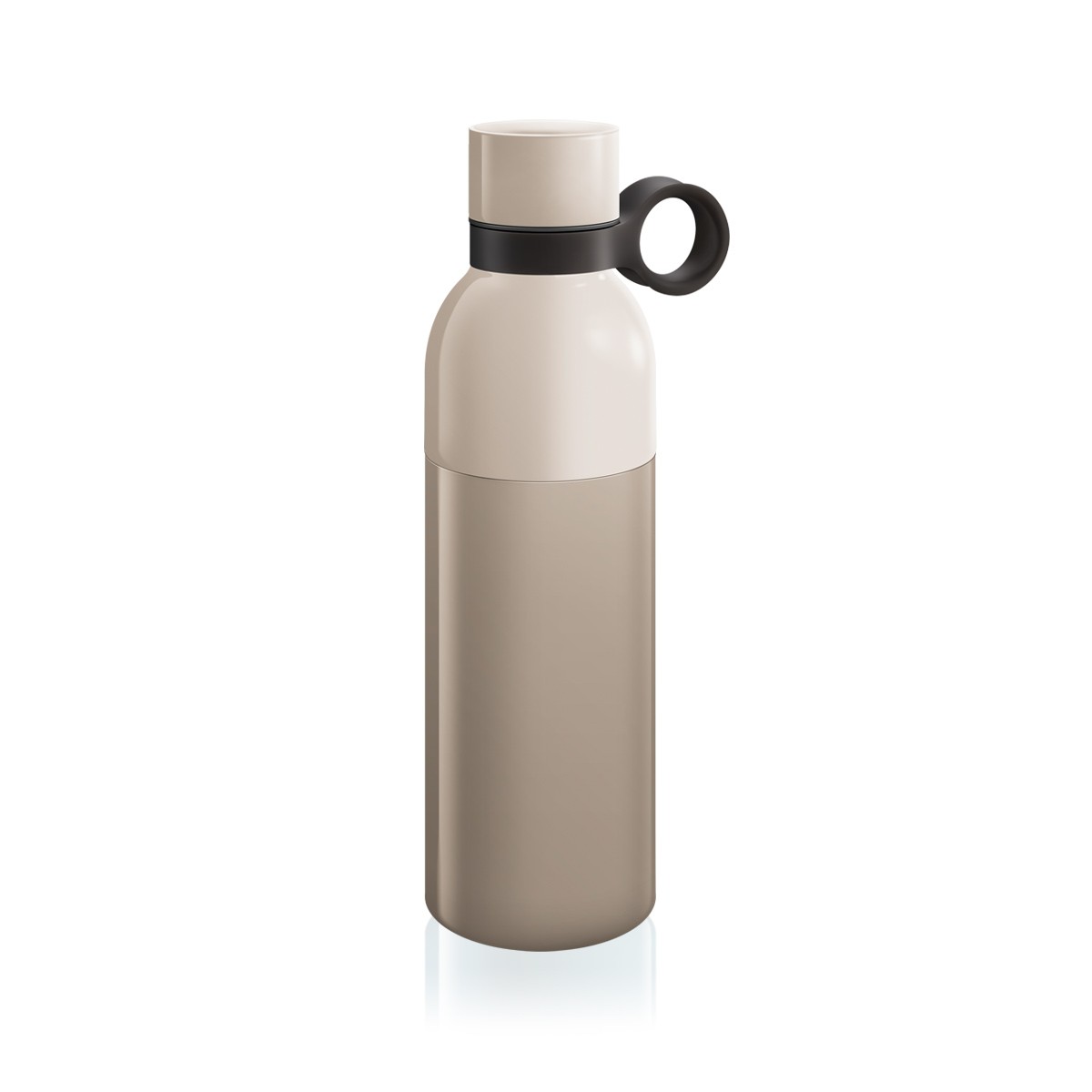 Zerlegbare Thermosflasche CONSTANT PASTEL 0,5 l, Edelstahl, grau