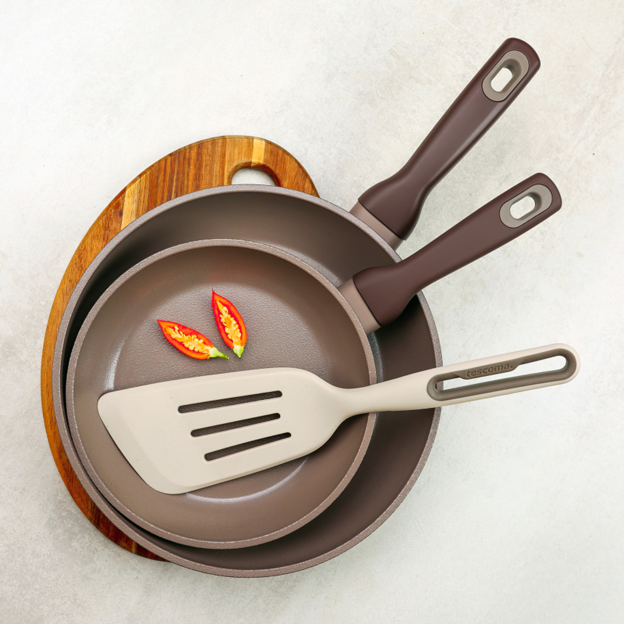 Testen Sie die neuen Keramikpfannen