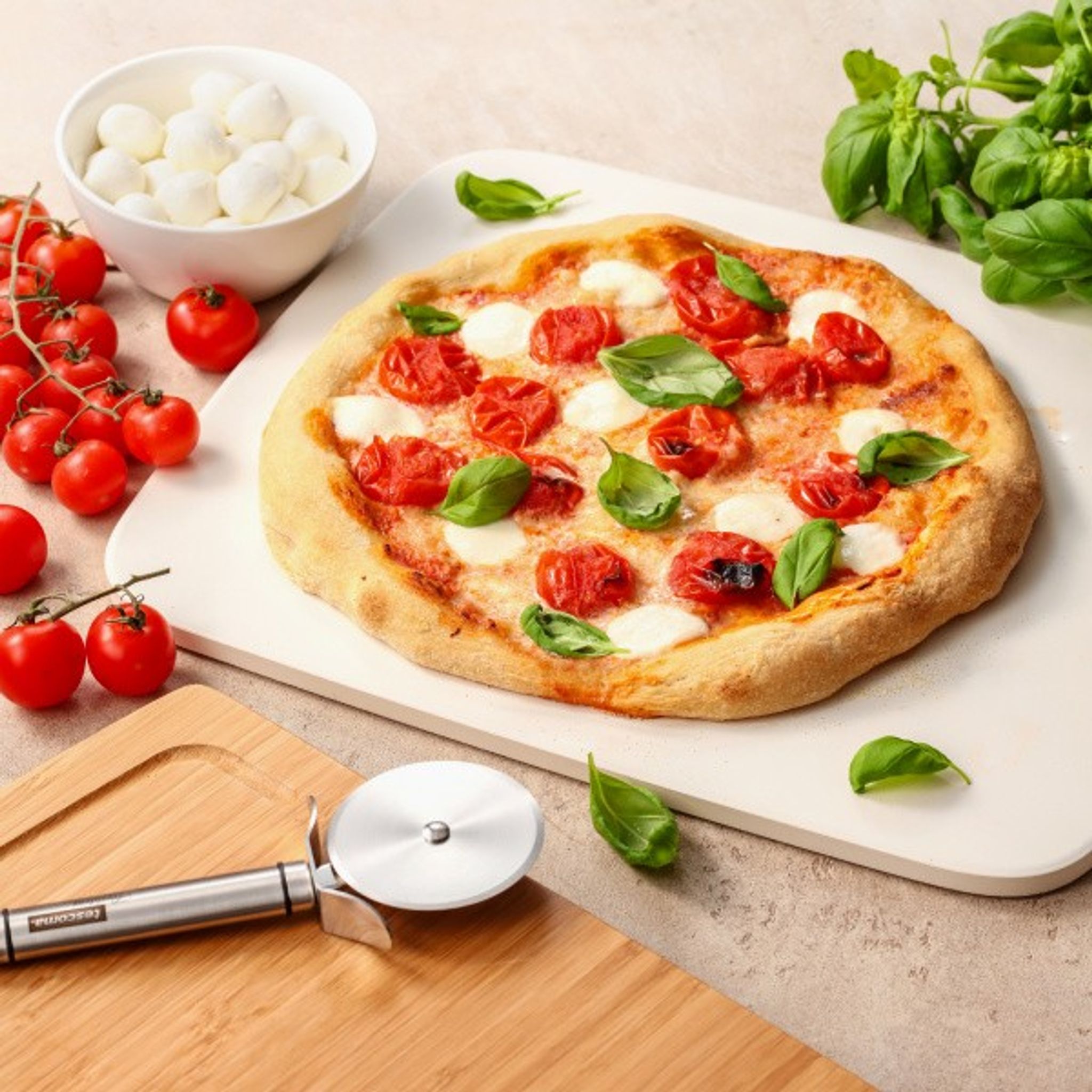 Utensílios para preparar Pizza