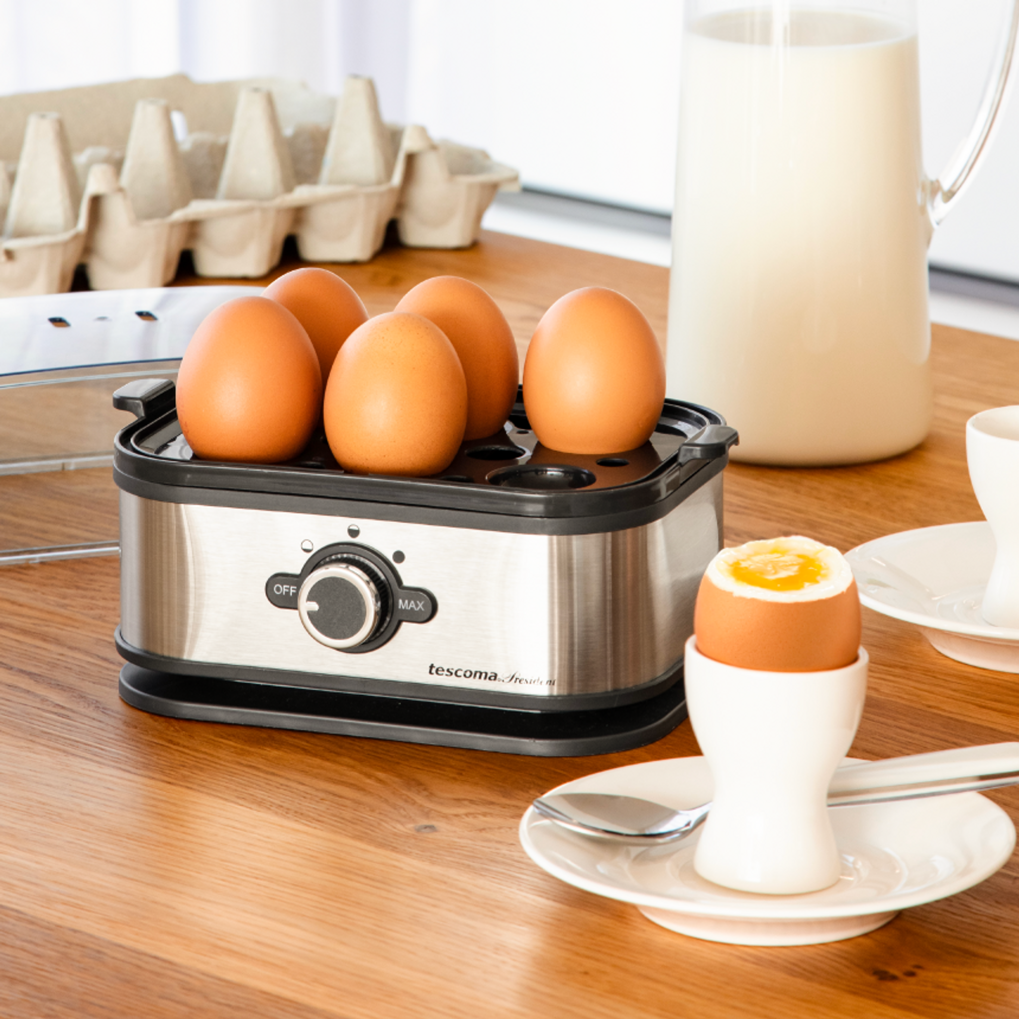 6 jajek na miękko, na twardo lub na półtwardo