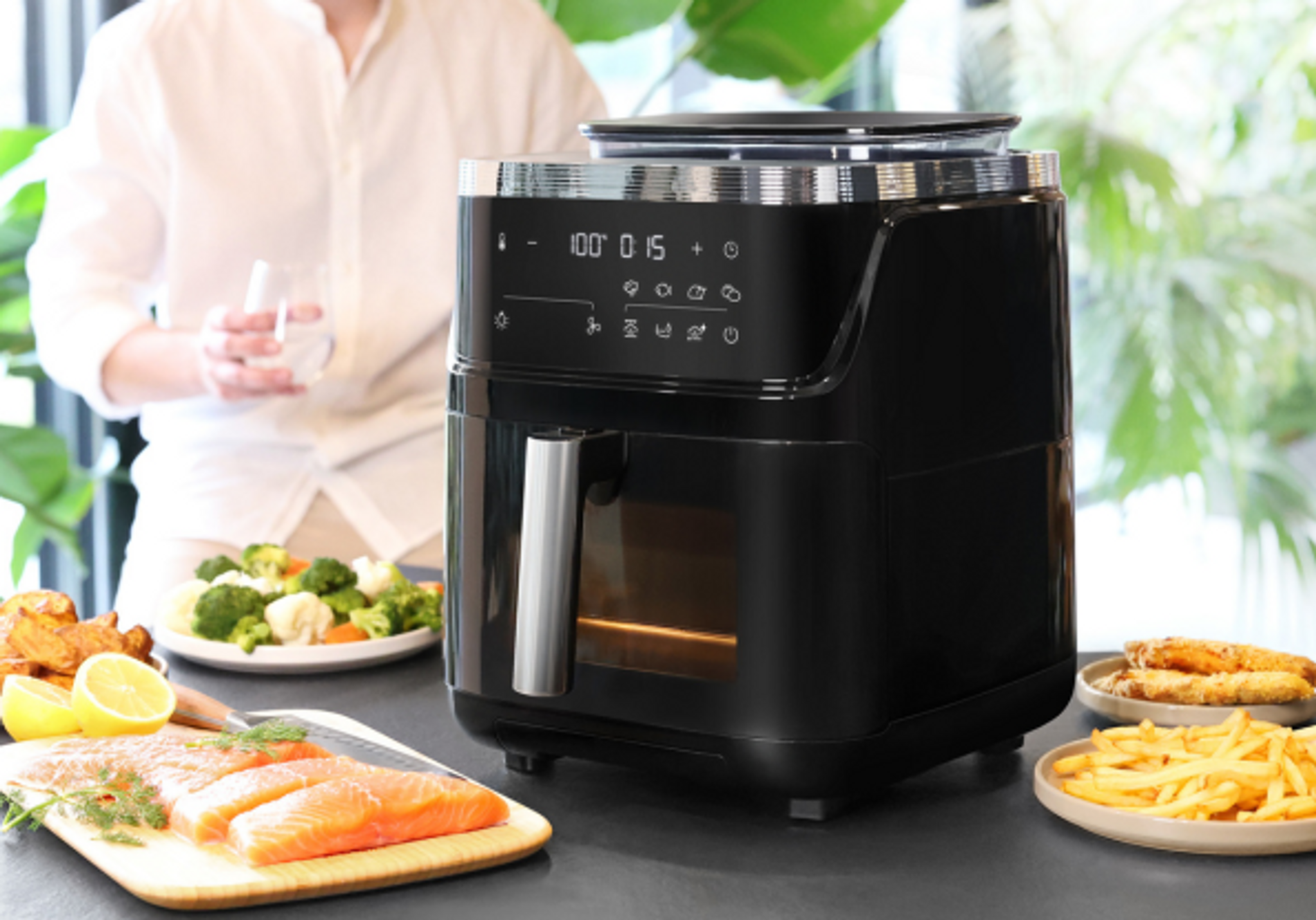 Novidade: Air Fryer com 12 programas e 7 litros de capacidade