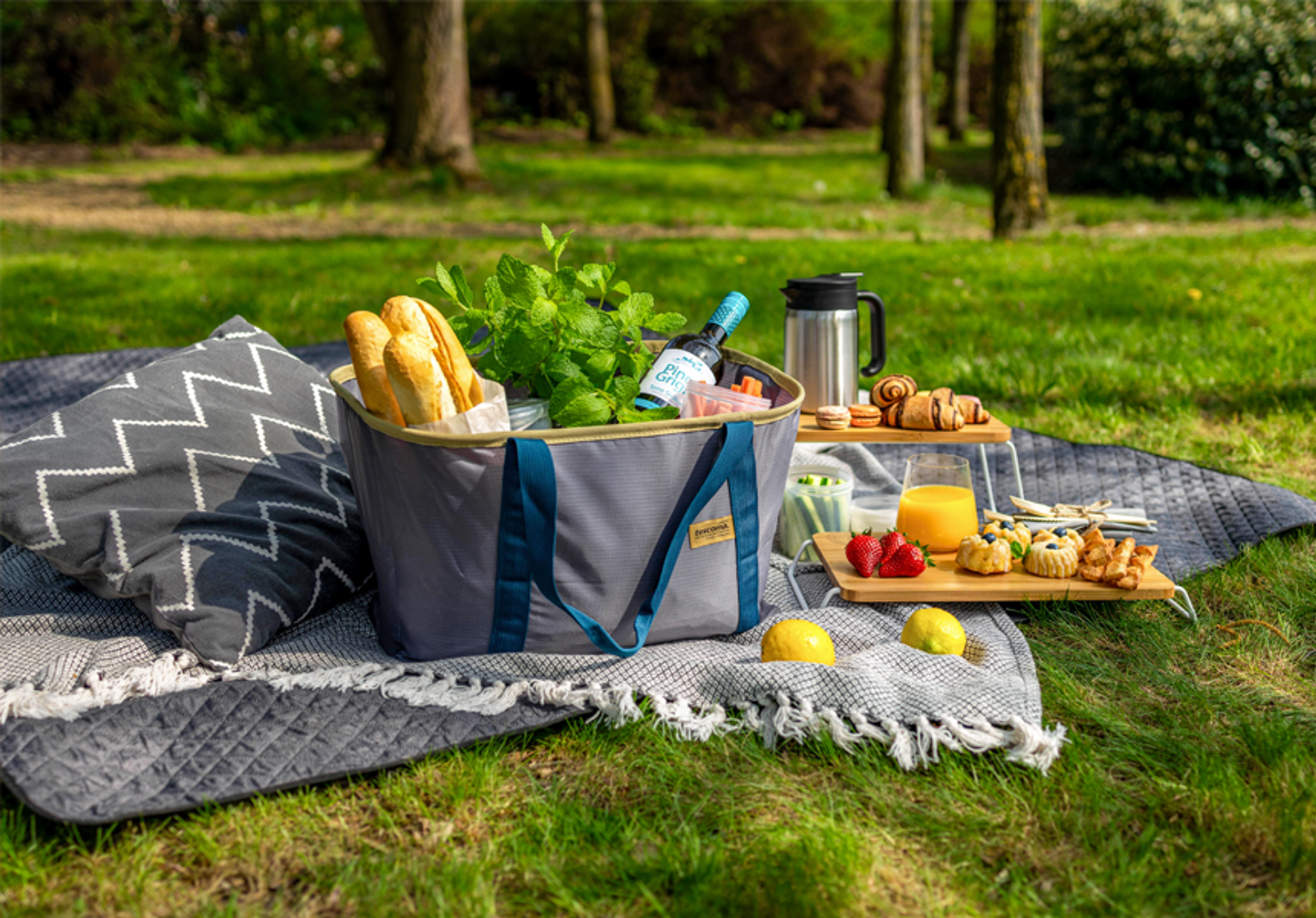 Spesa, spiaggia o picnic