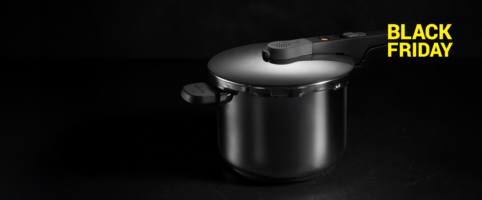 Moderner und sicherer Schnellkochtopf mit herausnehmbarem Ventil