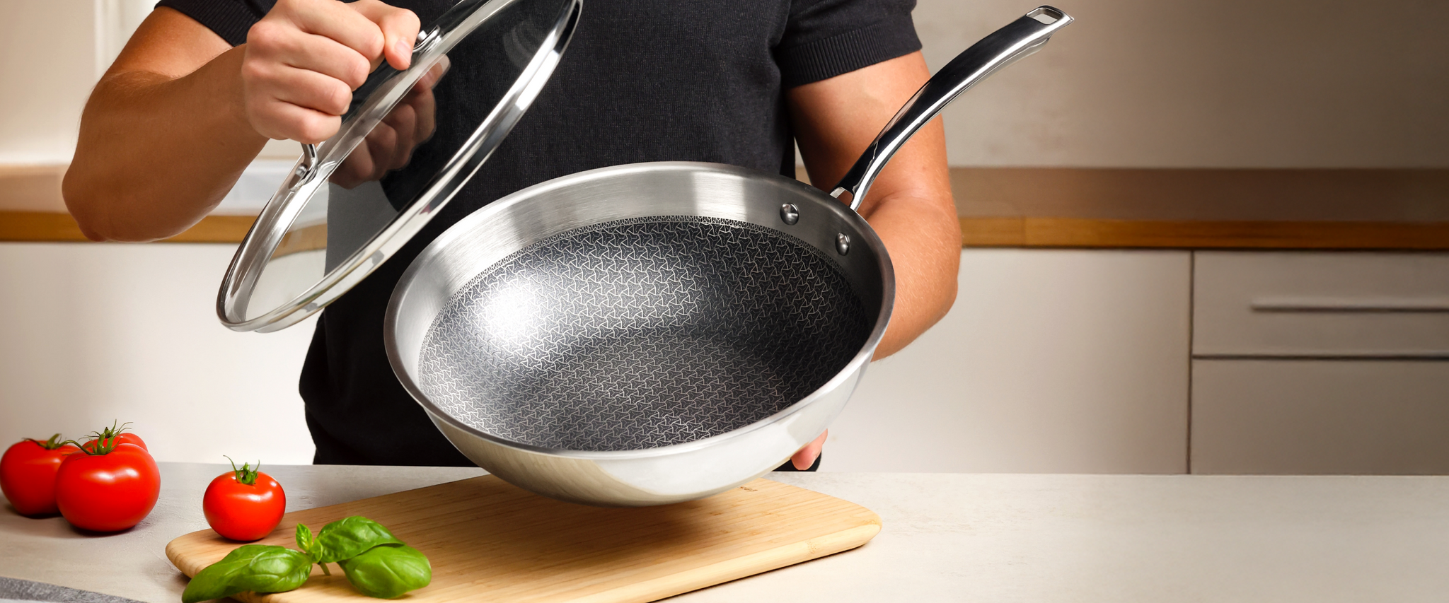 Entdecken Sie den praktischen und optisch perfekten Wok