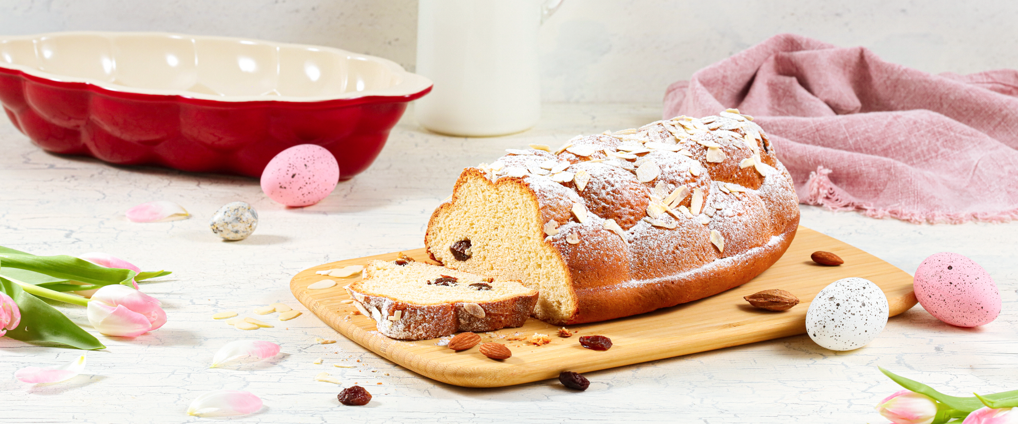 Tökéletes húsvéti fonott kalács fonás nélkül