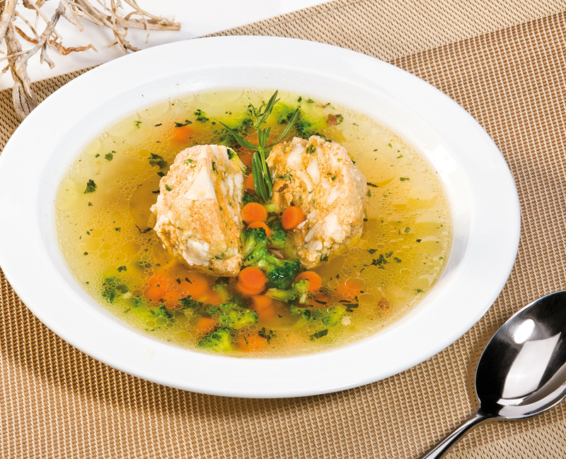 Bavorská rybí polévka - obrázek