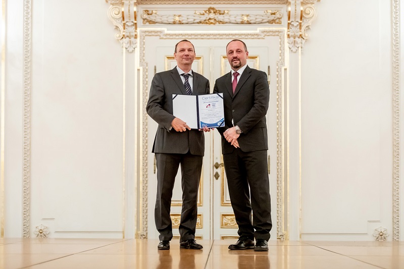 TESCOMA certifikát - Ladislav Vaculík