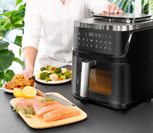 Horkovzdušná napařovací fritéza PRESIDENT - obrázek