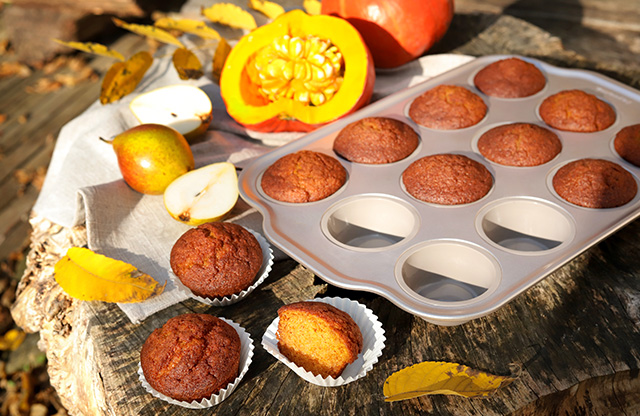 Silikon-Backform mit Metallrahmen DELÍCIA 12 Muffins - bild
